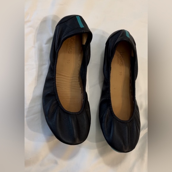 Tieks By Gavrieli Women Size 10 Comfortable Ballet Flats black Leather Shoes - Picture 4 of 4